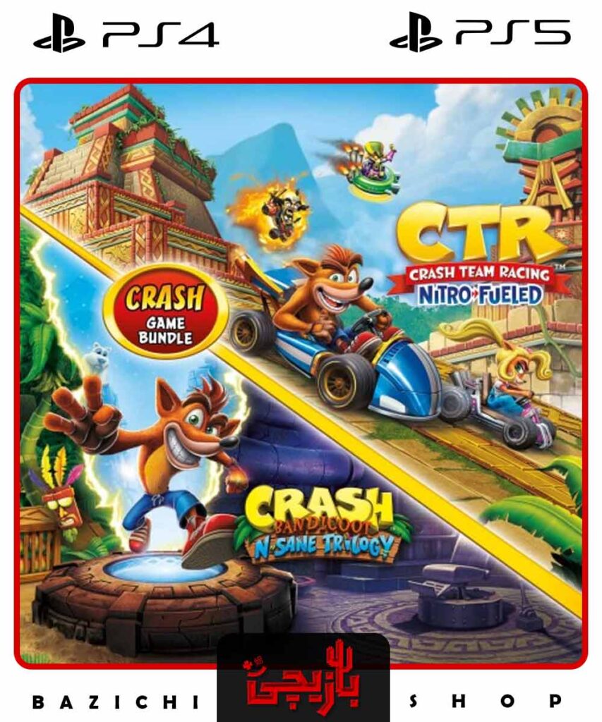 اکانت قانونی Crash Bandicoot Bundle – N. Sane Trilogy + Crash Team Racing