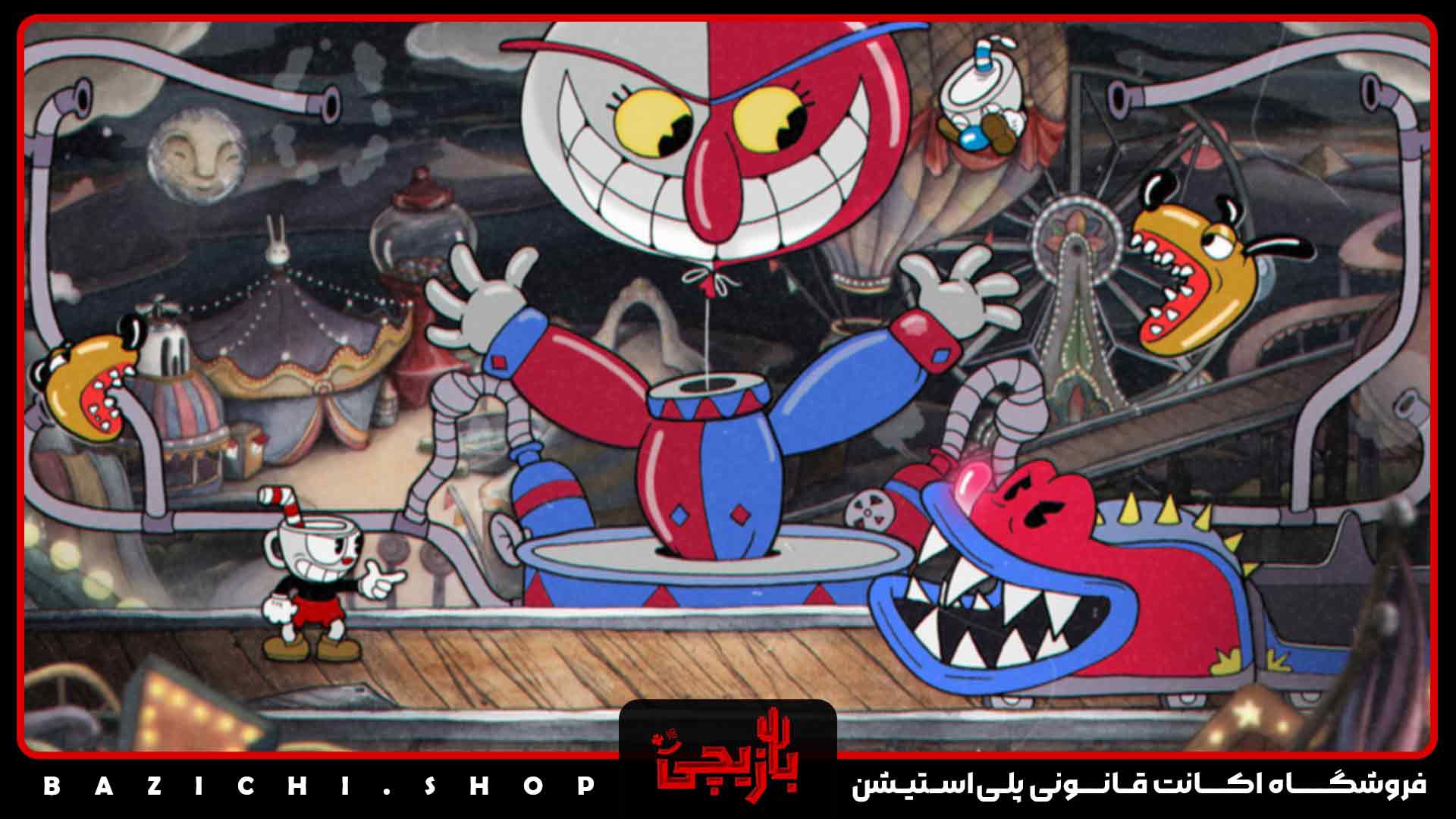 خرید اکانت قانونی Cuphead