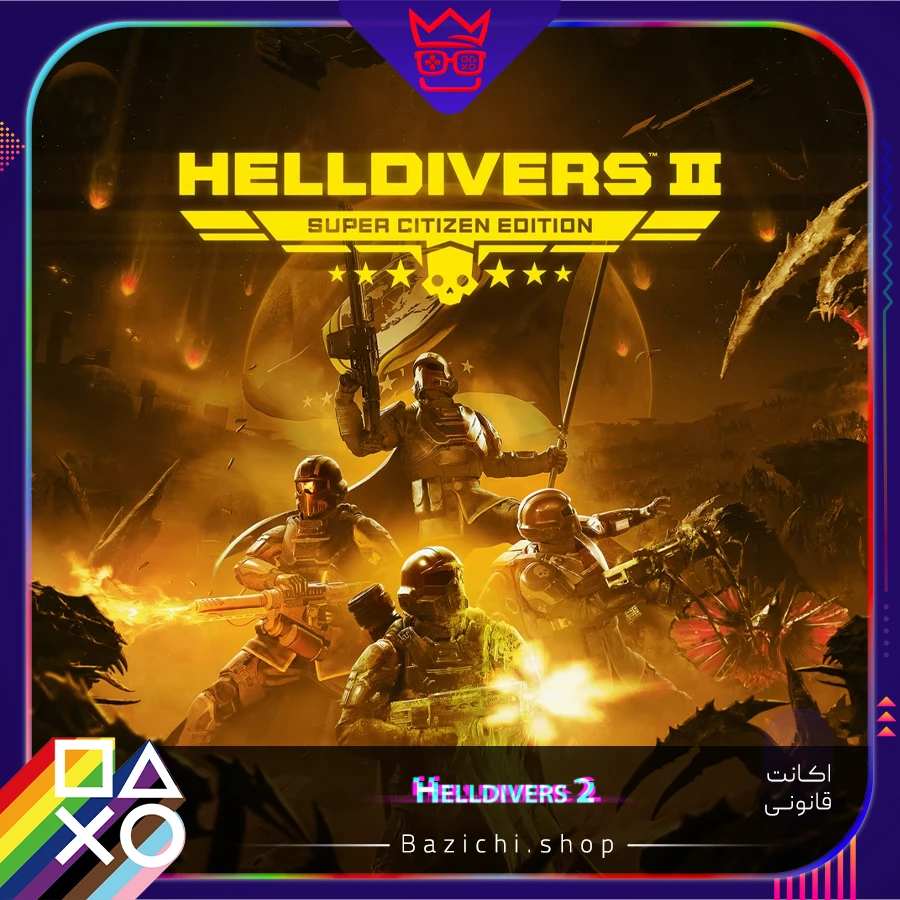 خرید اکانت قانونی Helldivers 2 برای ps5