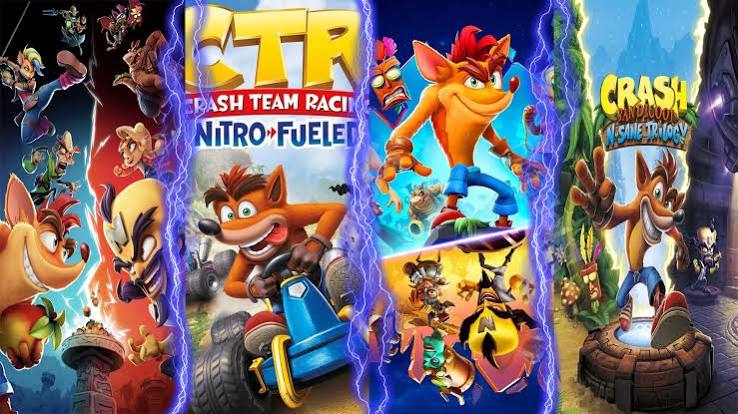 بررسی بهترین بازی های سری Crash Bandicoot